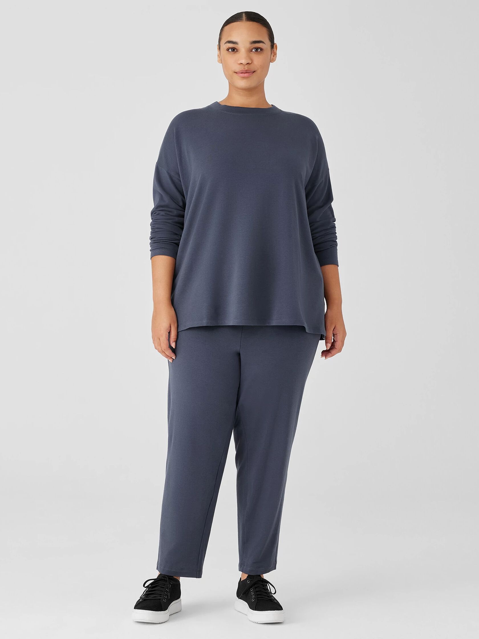 Cozy Brushed Terry Hug Slouchy Pant