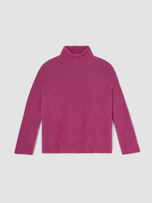 Cashmere Silk Bliss Turtleneck Box-Top