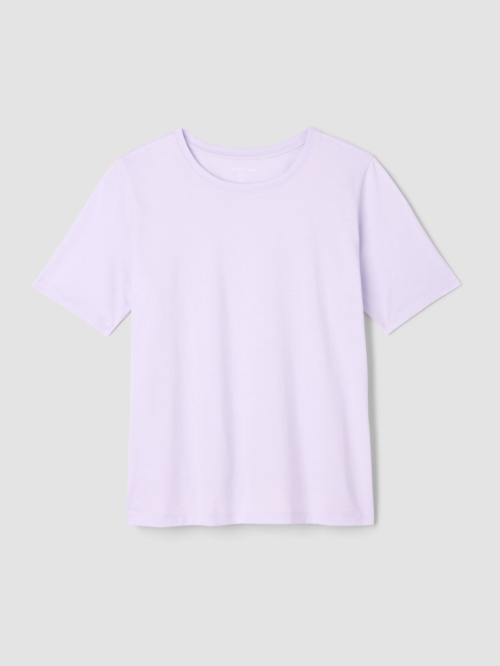 Organic Pima Cotton Jersey Round Neck Tee