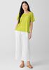 Organic Cotton Slubby Jersey Pocket Tee