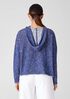 Organic Cotton Linen Slub Hooded Top