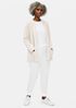 Organic Cotton Linen Slub Hooded Cardigan