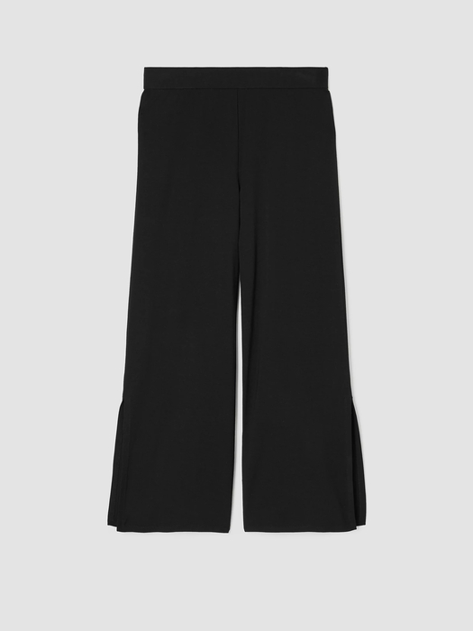 Stretch Jersey Knit Pant with Slits