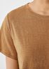 Organic Linen Jersey Crew Neck Tee