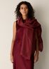 Washed Organic Silk Parachute Scarf