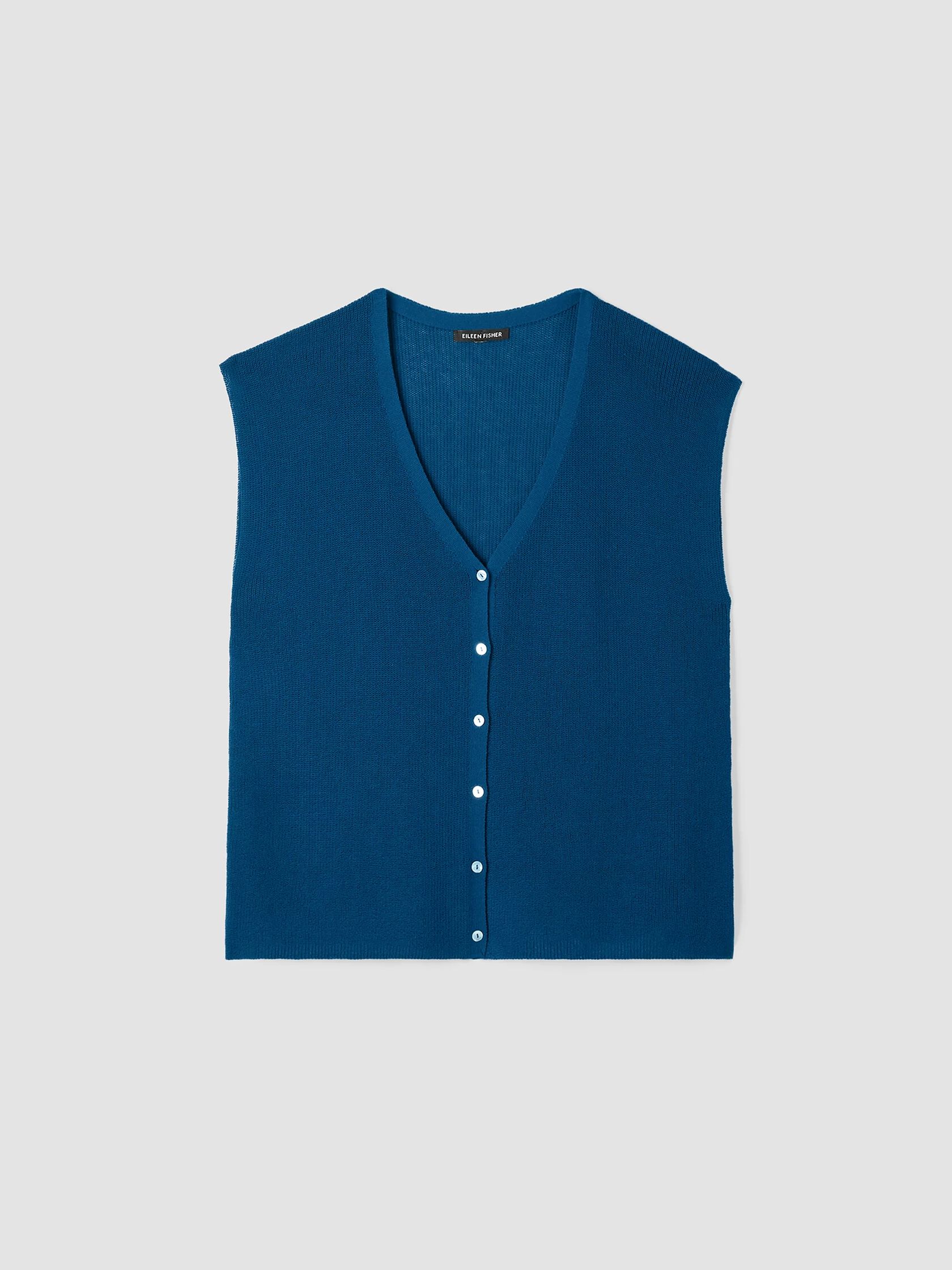 Peruvian Organic Cotton Crepe Vest