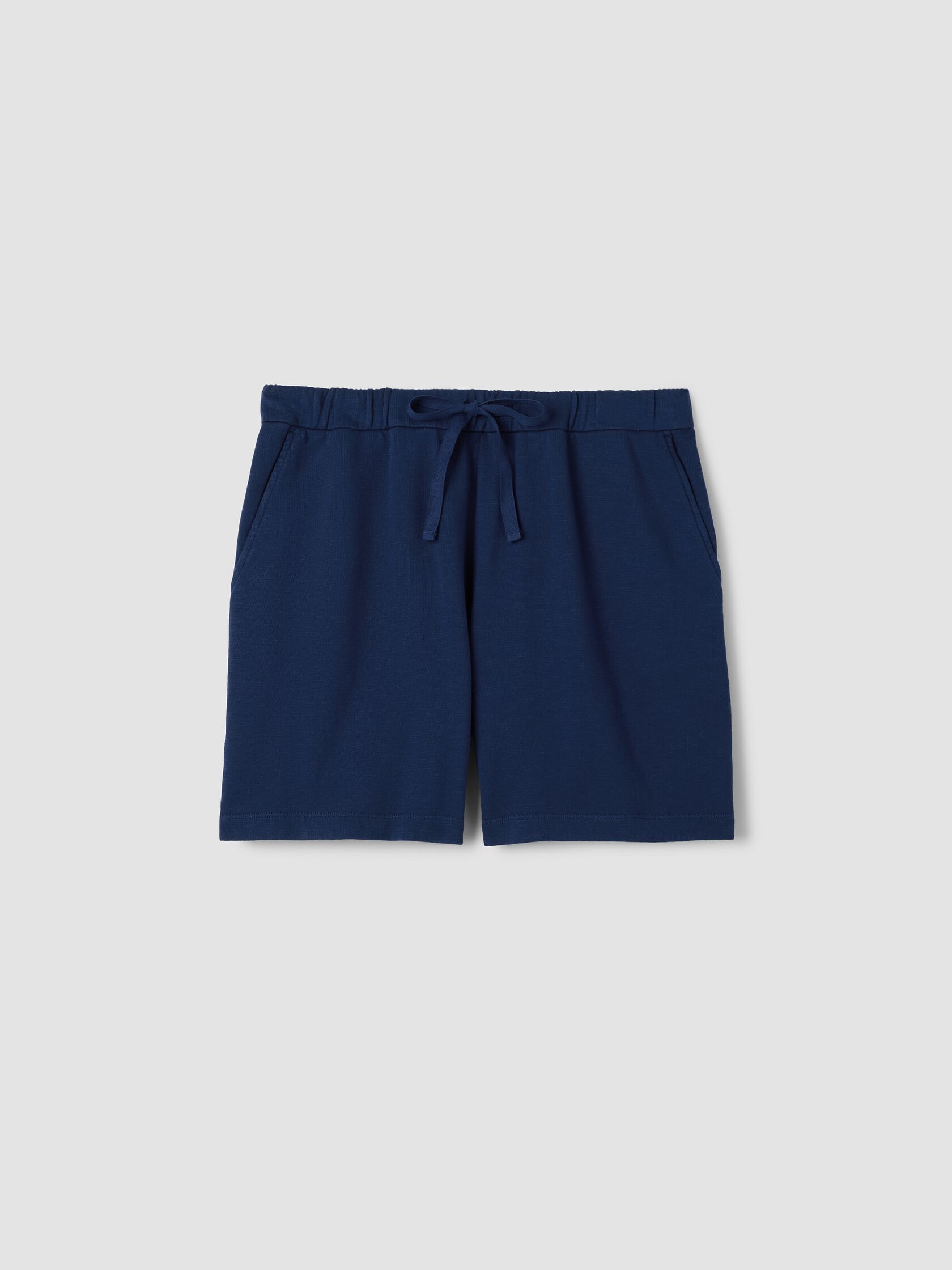 Garment-Dyed Organic Cotton Terry Walking Shorts