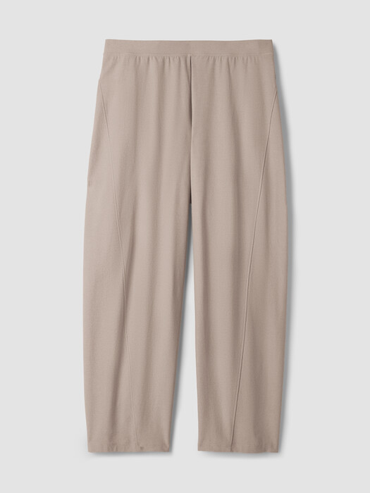 Washable Stretch Crepe Lantern Pant