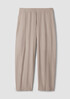 Washable Stretch Crepe Lantern Pant