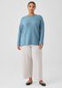 Cashmere Silk Bliss Crew Neck Top