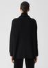 Cotton and Recycled Cashmere Turtleneck Top