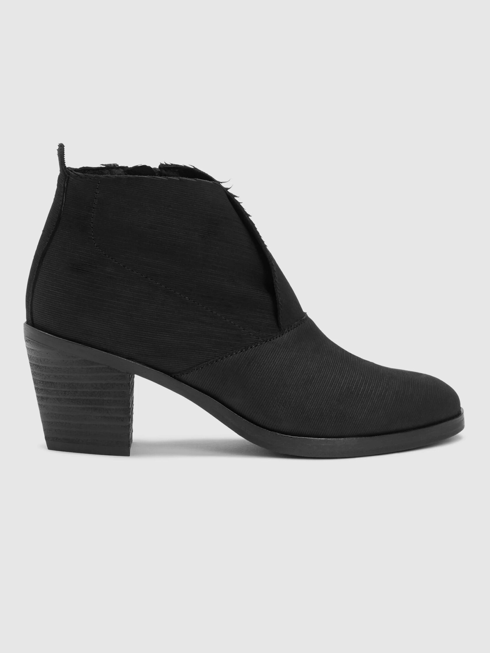 Murphy Intaglio Leather Bootie