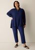 Organic Cotton Lofty Gauze Classic Collar Shirt