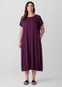 Fine Jersey Lantern Dress