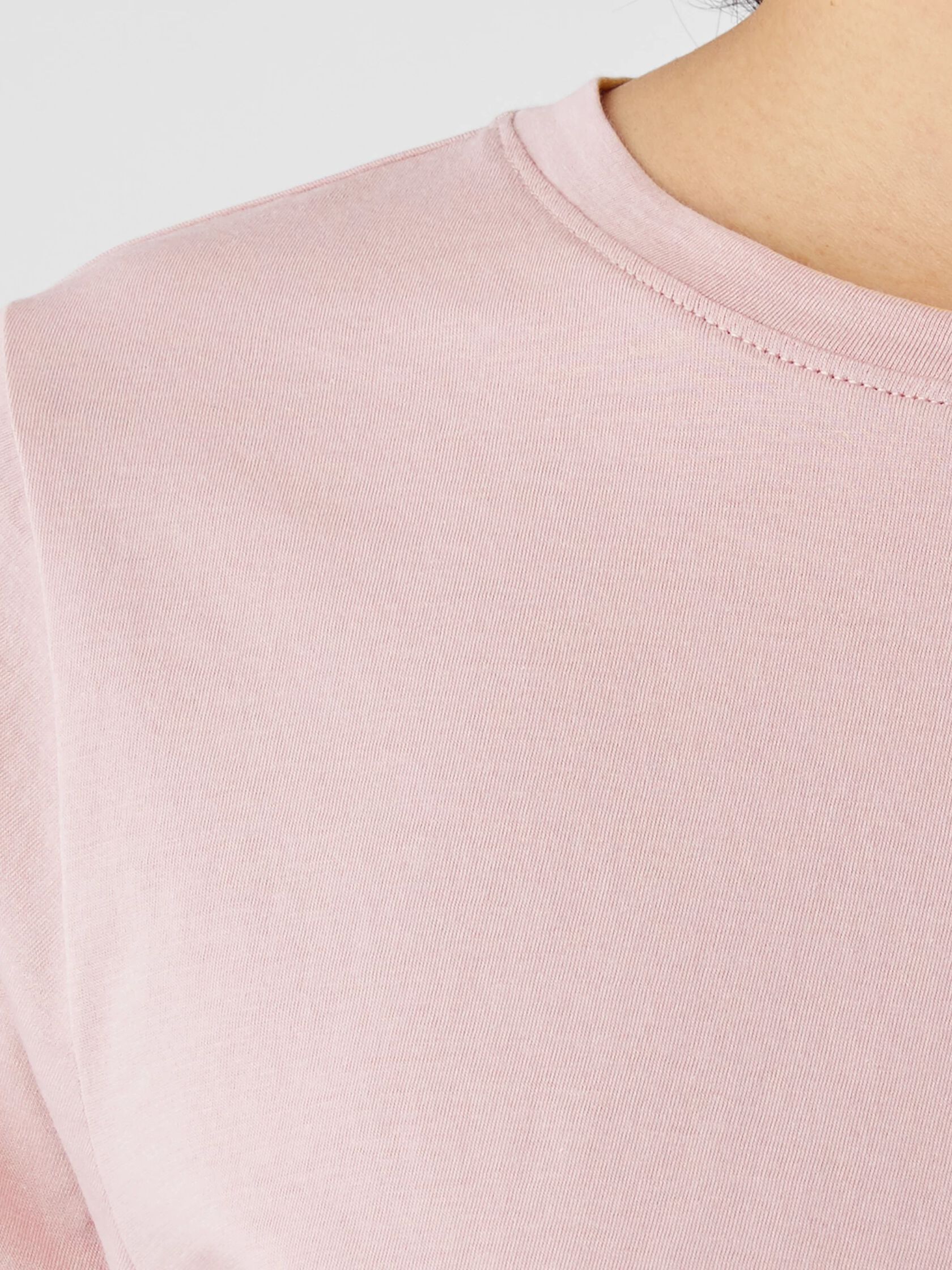 Organic Pima Cotton Jersey Round Neck Tee