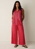 Organic Linen Wide-Leg Pant