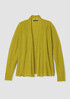 Organic Linen Cotton High Collar Cardigan