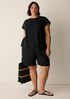 Organic Cotton Slubby Jersey Crew Neck Tee