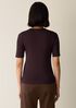 Organic Cotton Stretch Rib Crew Neck Tee