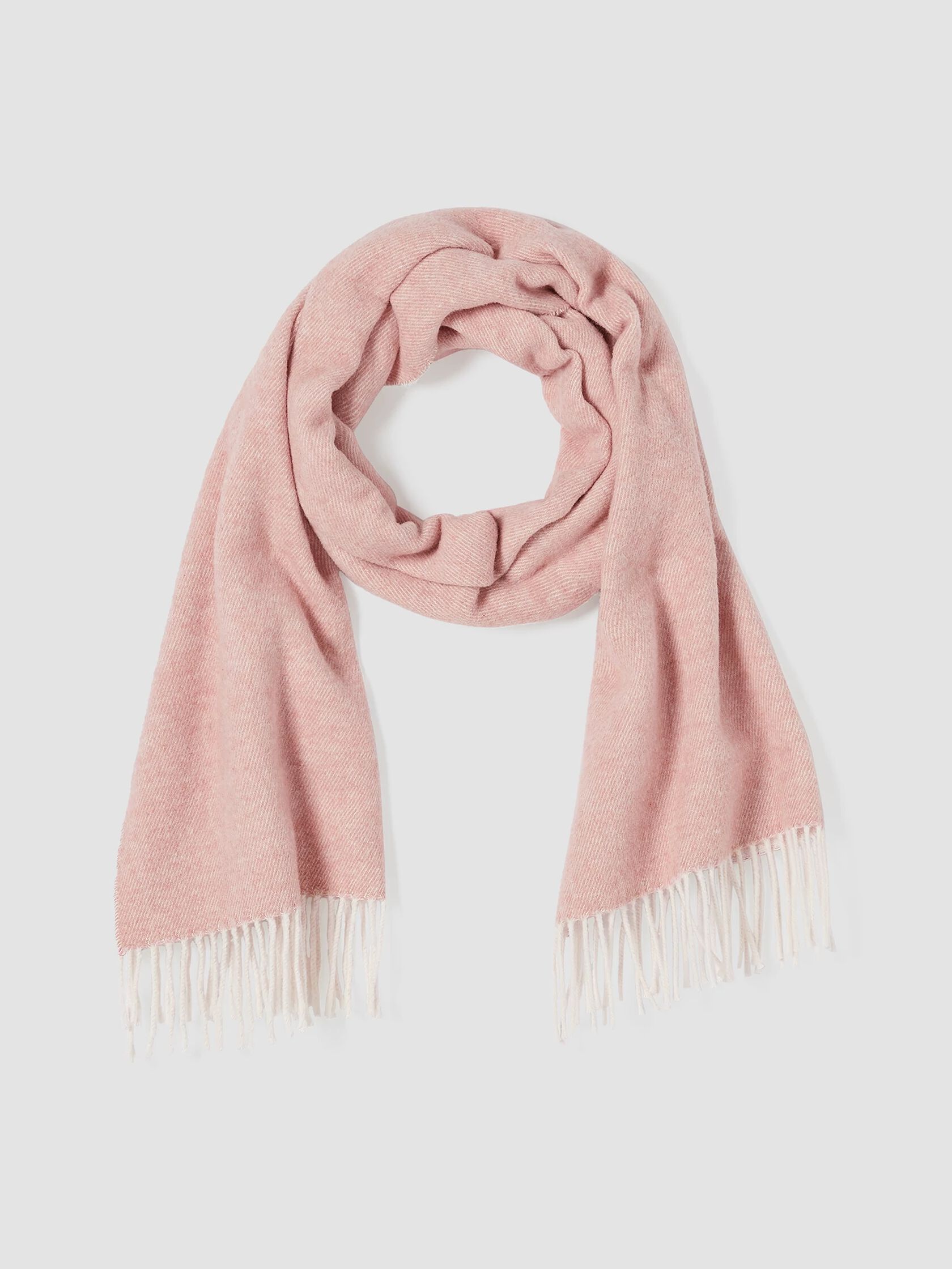 Brushed Recycled Cotton Cashmere Scarf