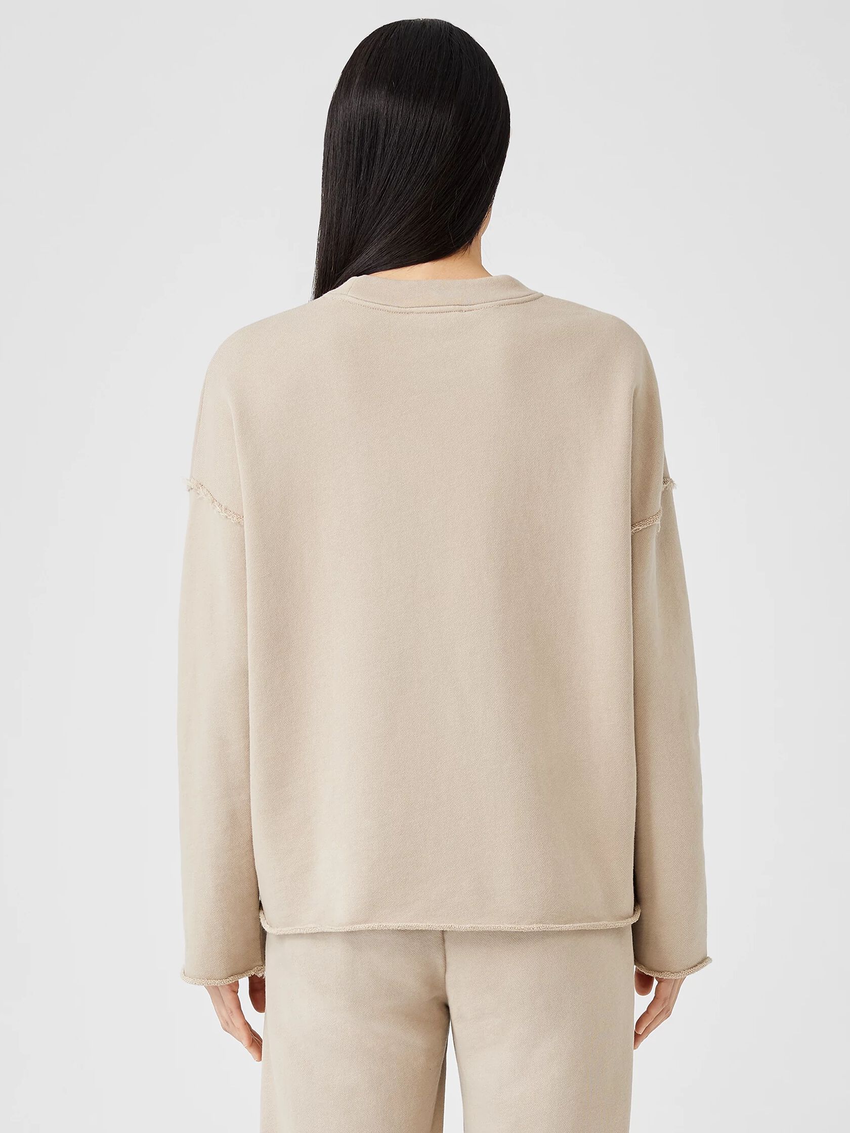 Organic Cotton French Terry Box-Top