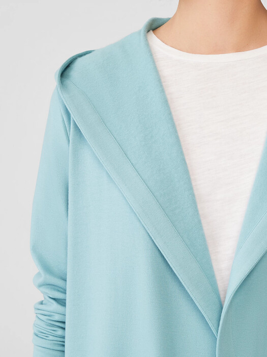 Cozy Brushed Terry Hug Hooded Jacket