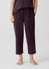 Cozy Organic Cotton Interlock Slouchy Pant