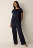 Organic Cotton Interlock Straight Sleep Pant