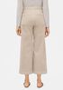 Cotton Corduroy Wide-Leg Ankle Pant