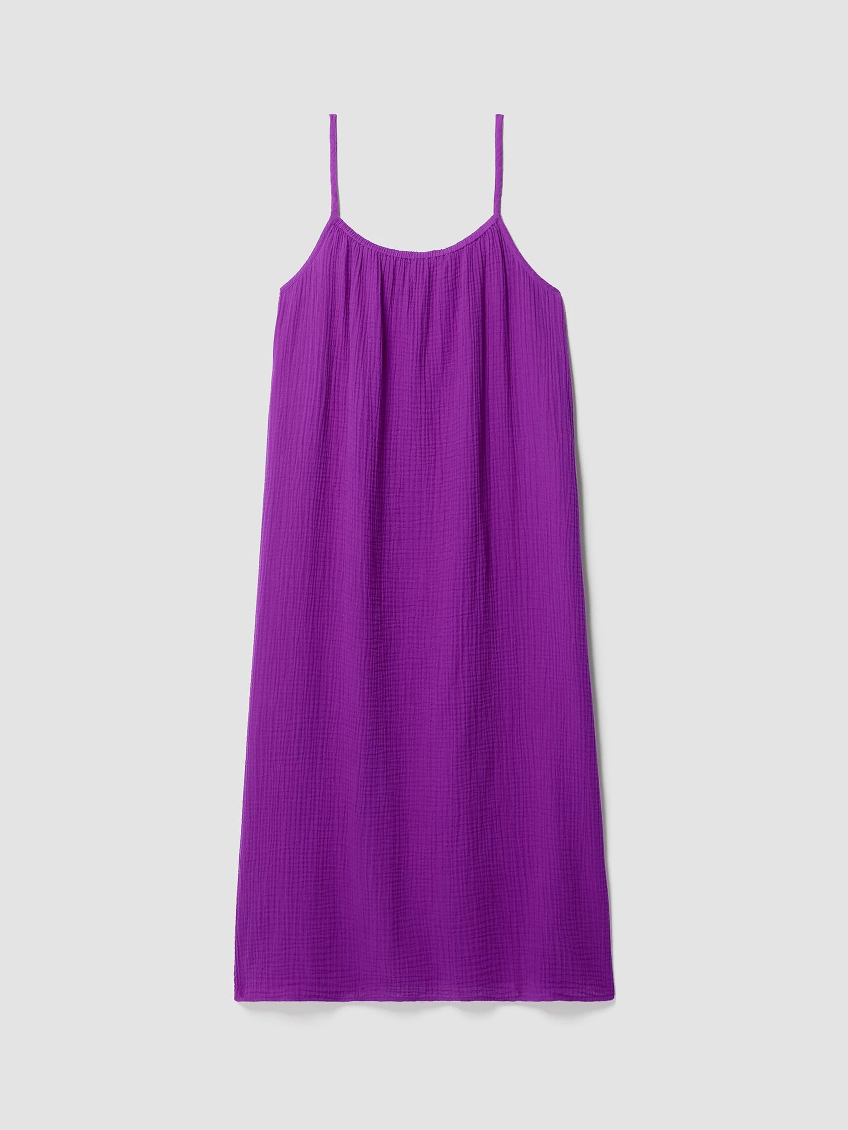 Organic Cotton Lofty Gauze Cami Dress