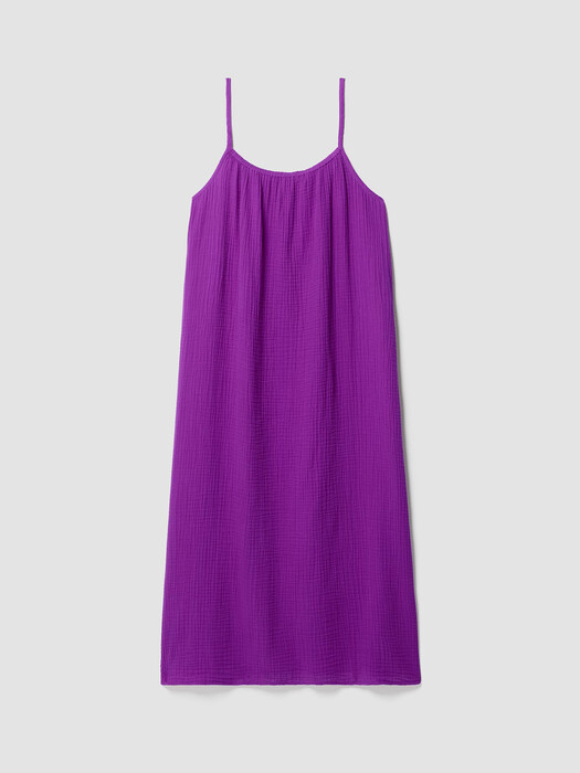 Organic Cotton Lofty Gauze Cami Dress