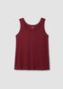 Organic Linen Jersey Scoop Neck Tank