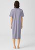 Organic Cotton Slub Jersey Classic Collar Dress