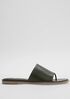 Edge Nappa Leather Slide