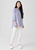 Handkerchief Linen Classic Collar Shirt