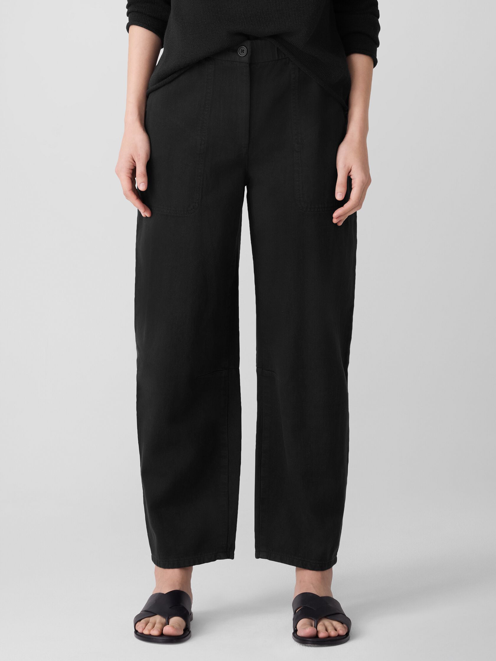 Garment-Dyed Utility Cotton Arch Pant
