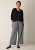 Organic Linen Cotton Slub Slouchy Cardigan