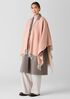 Brushed Recycled Cotton Cashmere Poncho