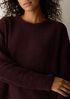 Organic Cotton Chenille Crew Neck Top