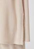Ribbed Organic Cotton Blend Long Top