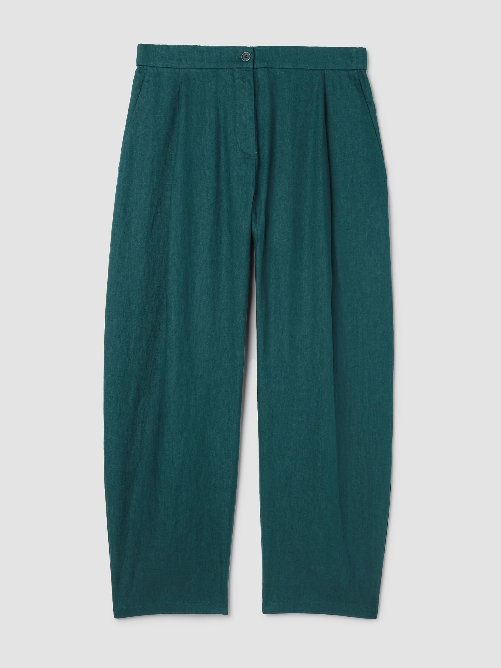 Organic Linen Curved Trouser