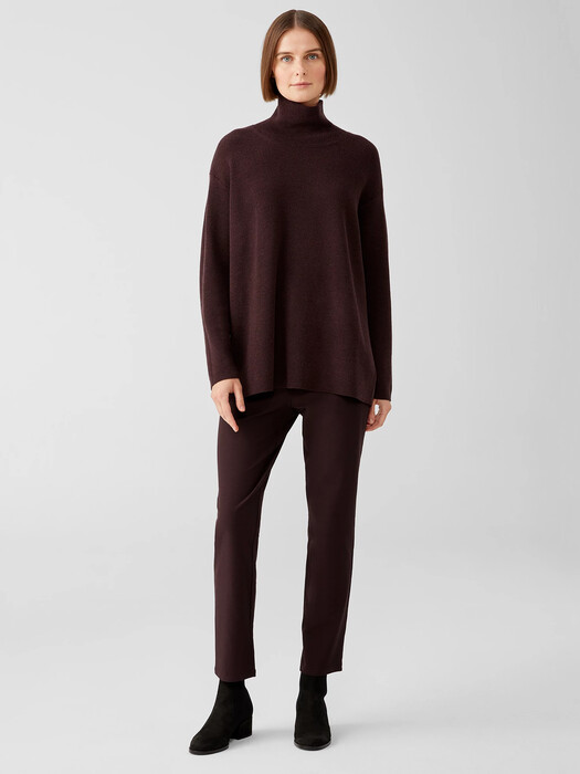 Merino Turtleneck Top in Responsible Wool