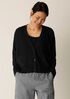 Organic Linen Cotton Slub Slouchy Cardigan