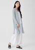 Organic Linen Cotton Jersey Long Cardigan