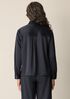 Stretch Silk Charmeuse Classic Collar Shirt
