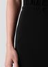 Silk Double Crepe Bias Skirt