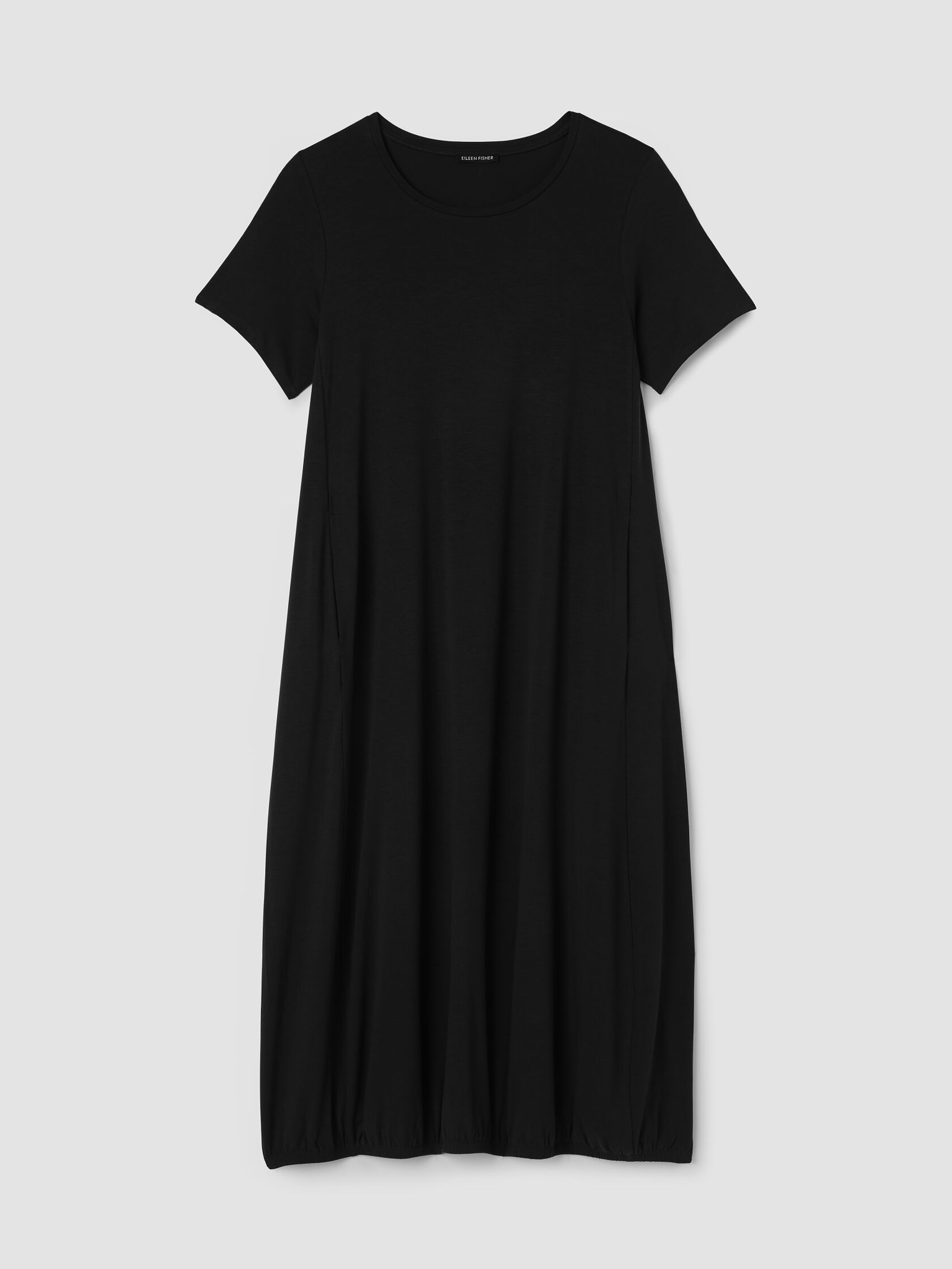 Fine Jersey Lantern Dress