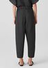 Puckered Organic Linen Lantern Pant