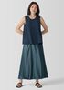 Stretch Silk Charmeuse Bias Skirt