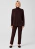 Merino Turtleneck Top in Responsible Wool